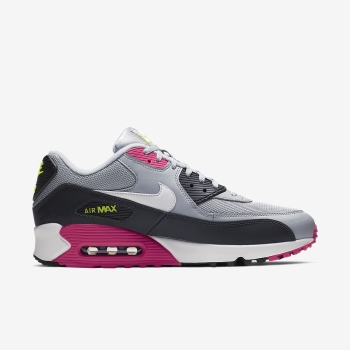 Nike Air Max 90 Essential - Sneakers - Grå/Pink/Hvide | DK-21806